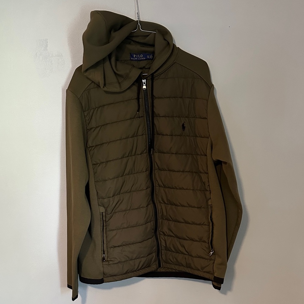 Polo by Ralph Lauren Khaki Puffer Jacket